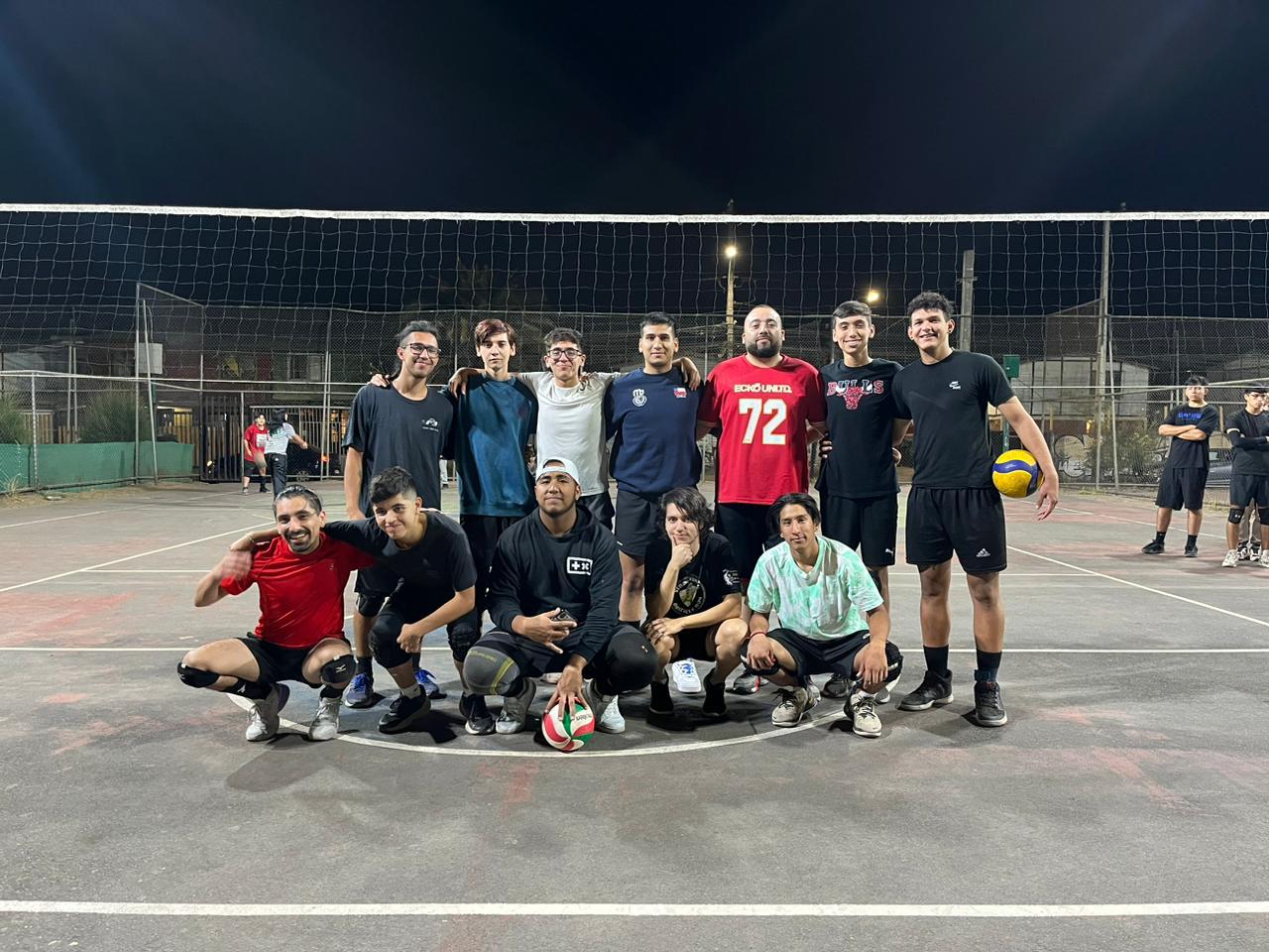 Primer grupo de Ryu Voleibol Club, marzo de 2023
