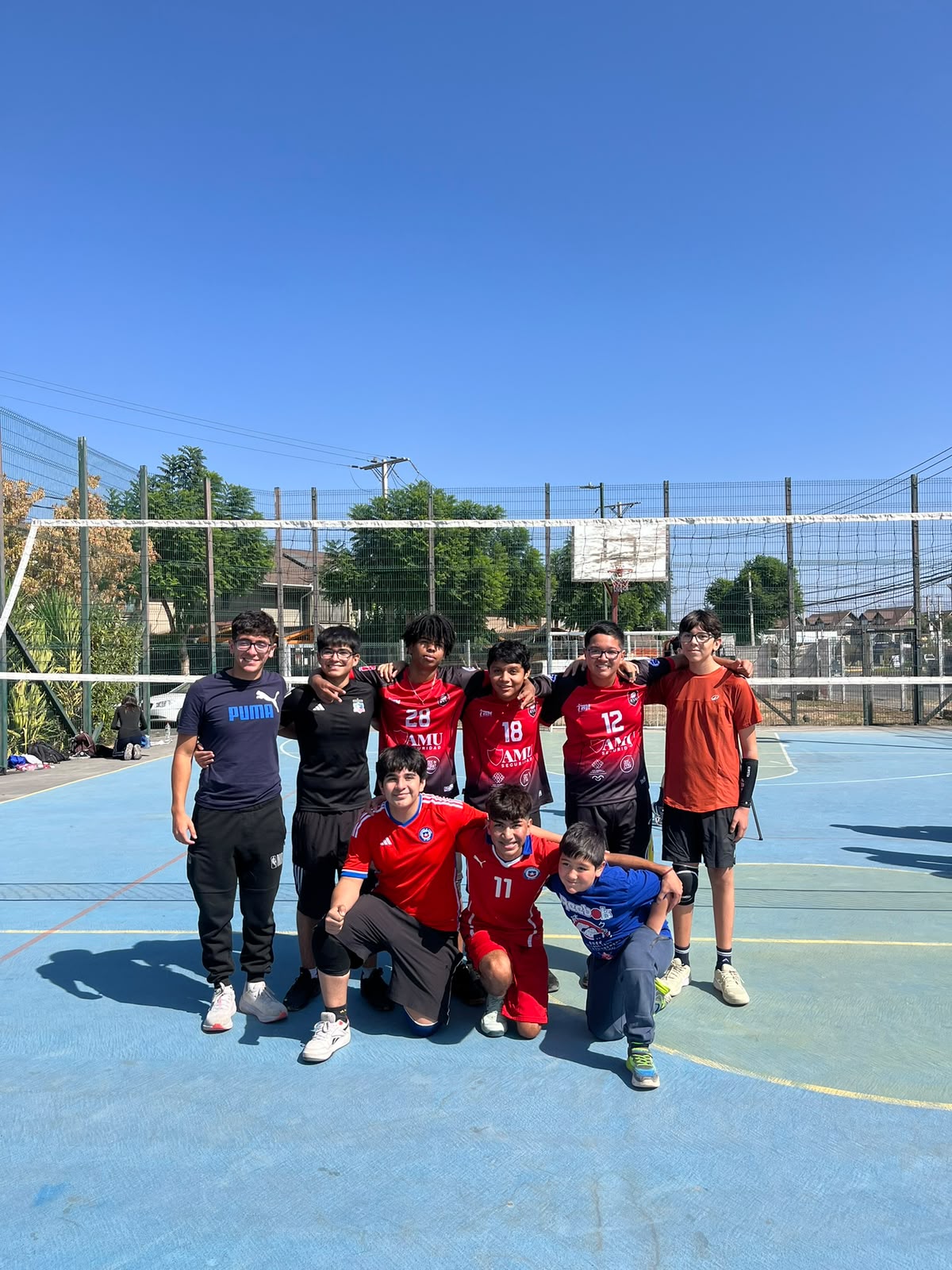 Sub-14 en acción